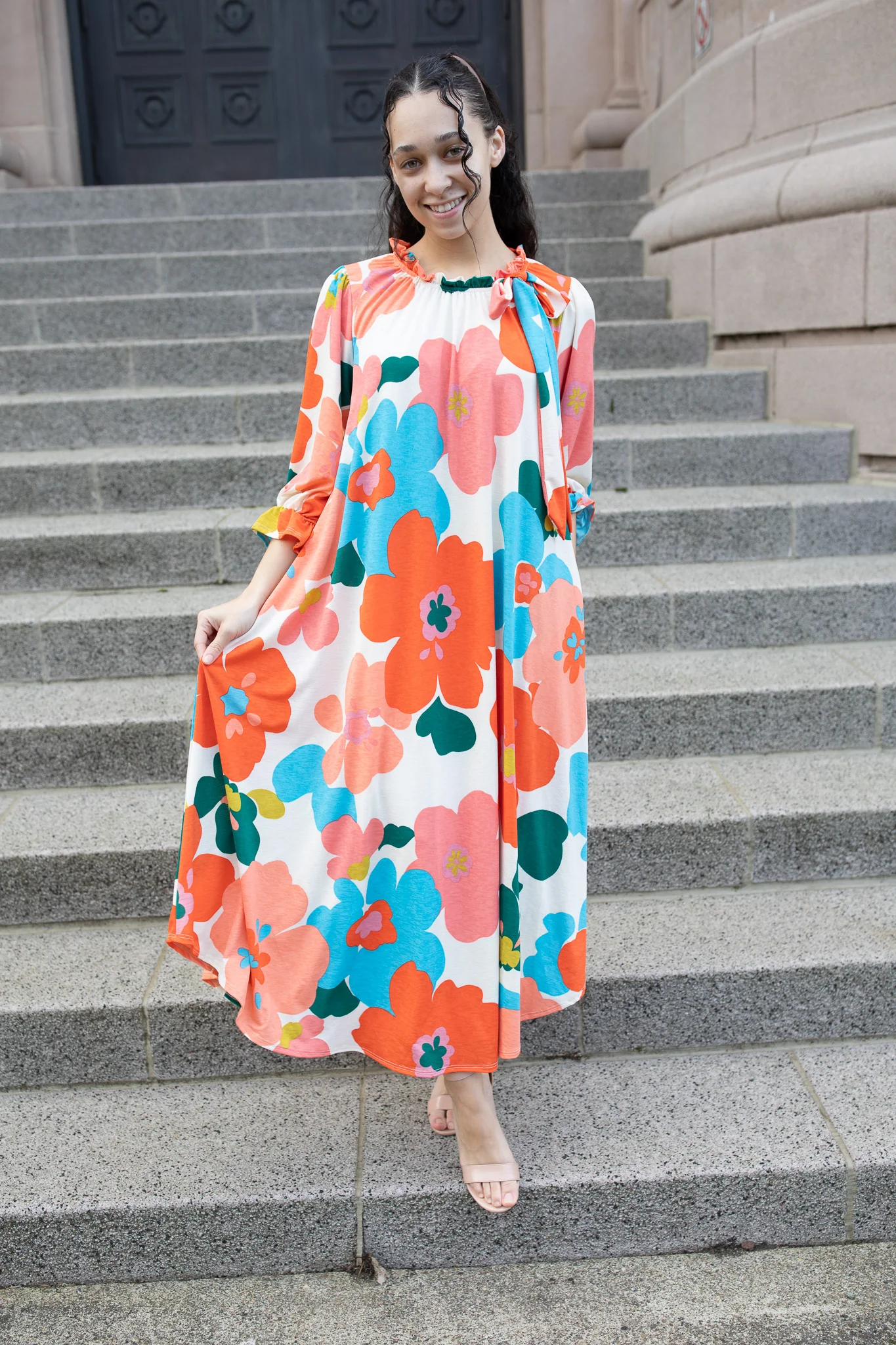 Amber Dress - Retro Floral