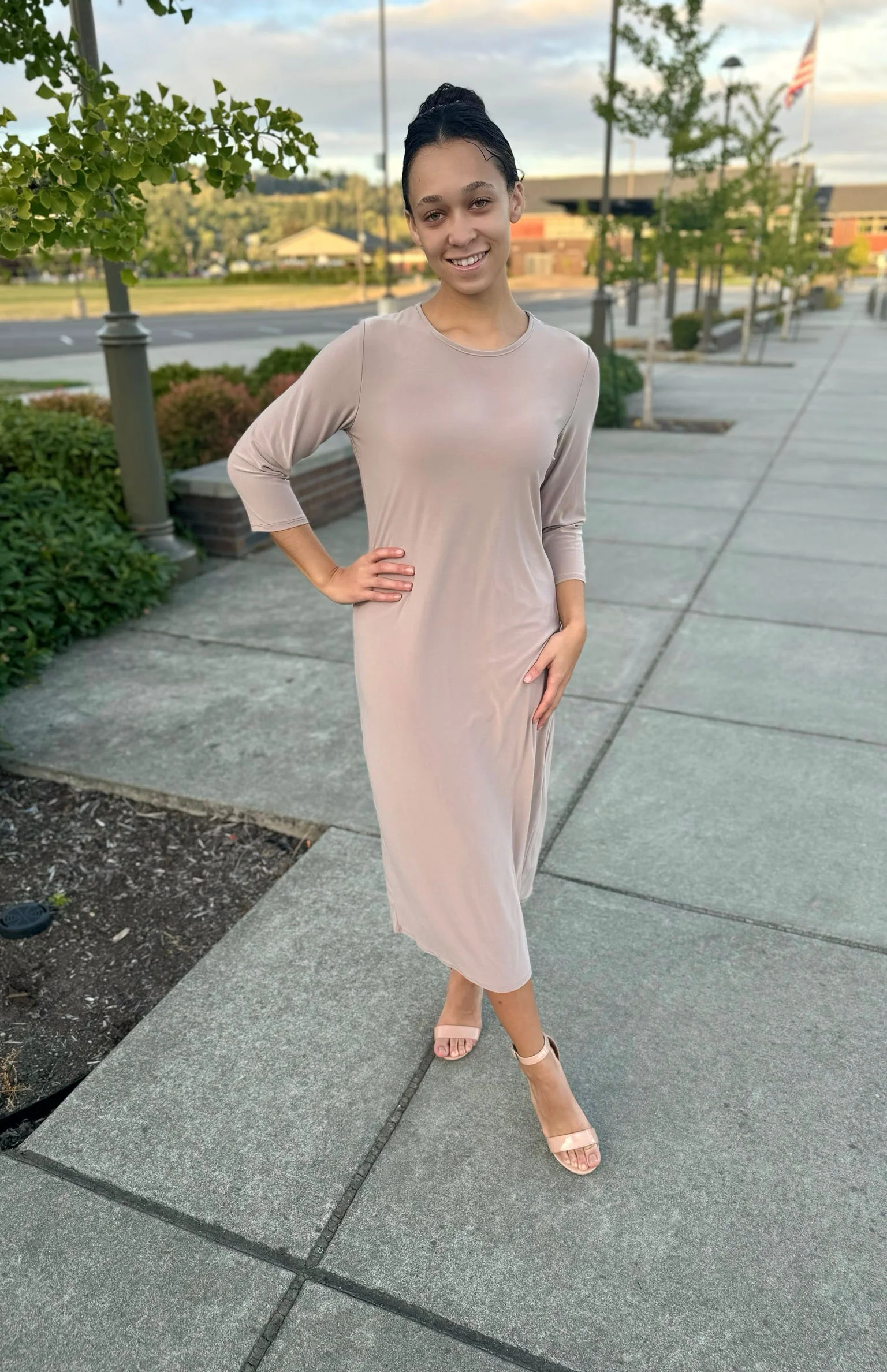 Essential Basic Layering Dress - Image 8