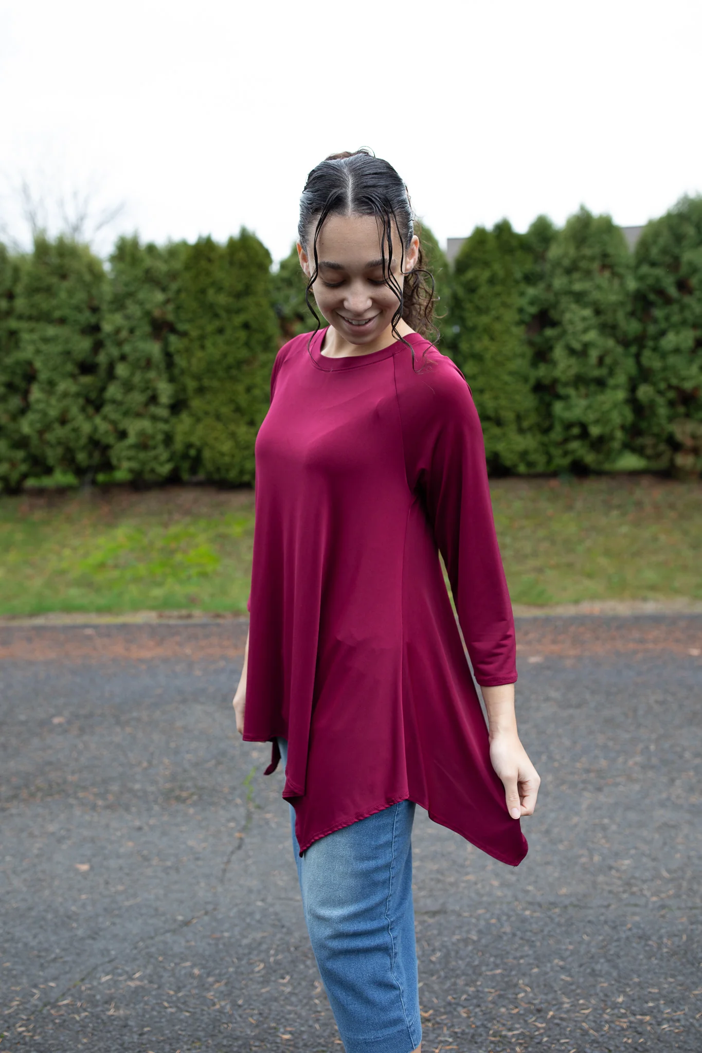 Basic Sharkbite Hem Top