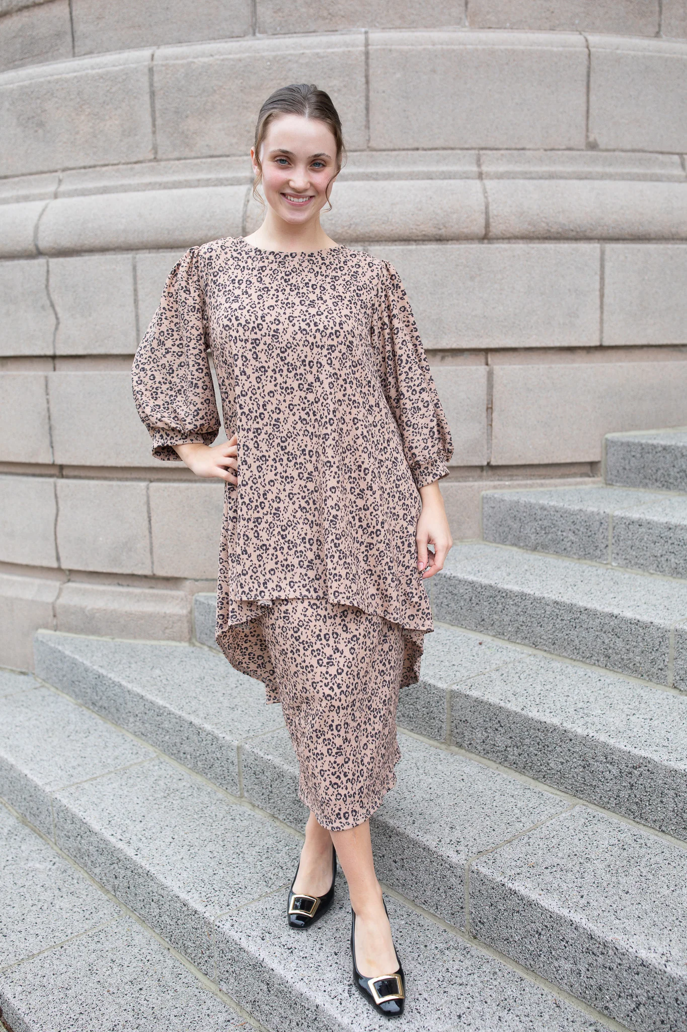 Brooklynn Skirt - Leopard - Image 3