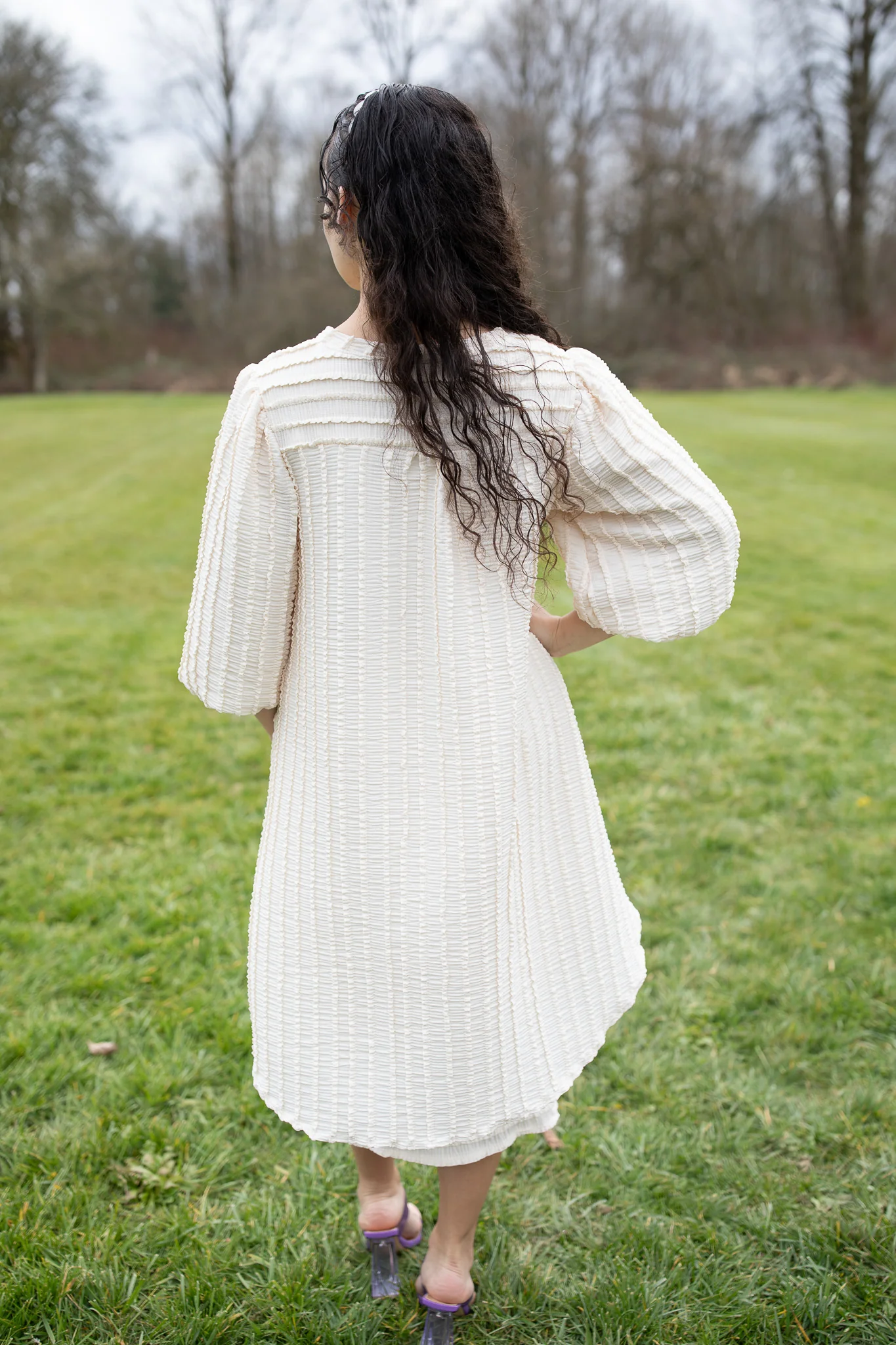 Brooklynn Top - Cream Ruffles - Image 4