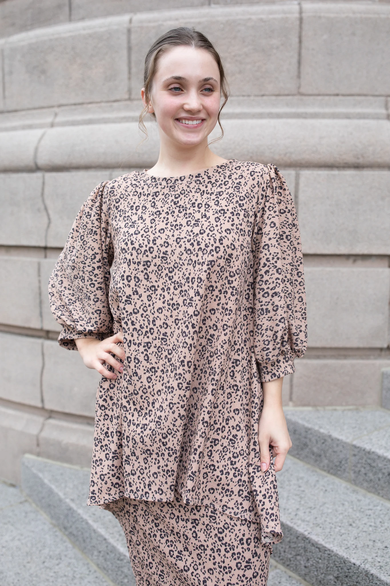 Brooklynn Top - Leopard - Image 2