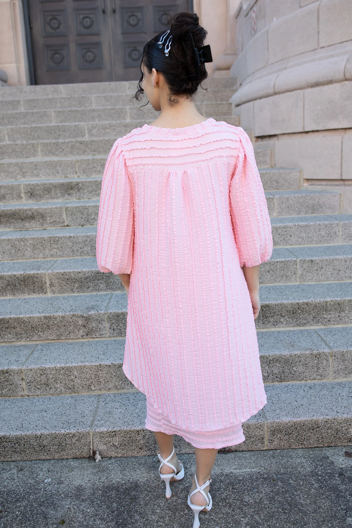 Brooklynn Top - Pink Ruffles - Image 3