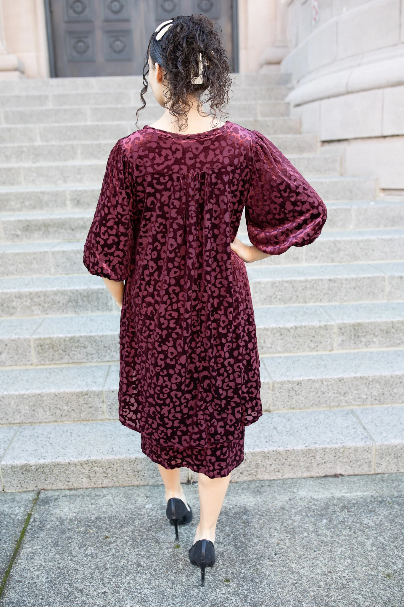 Brooklynn Top - Velvet Leopard - Image 4