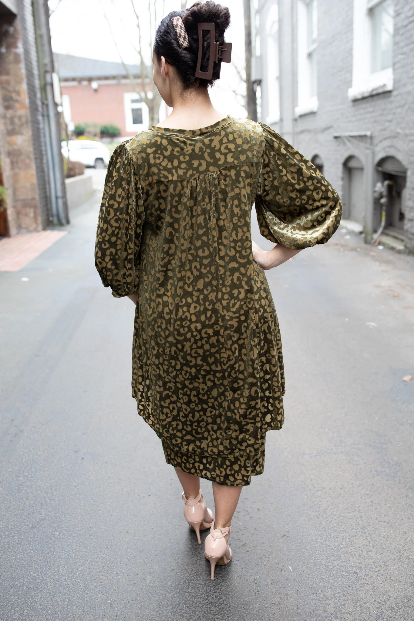 Brooklynn Top - Velvet Leopard - Image 7