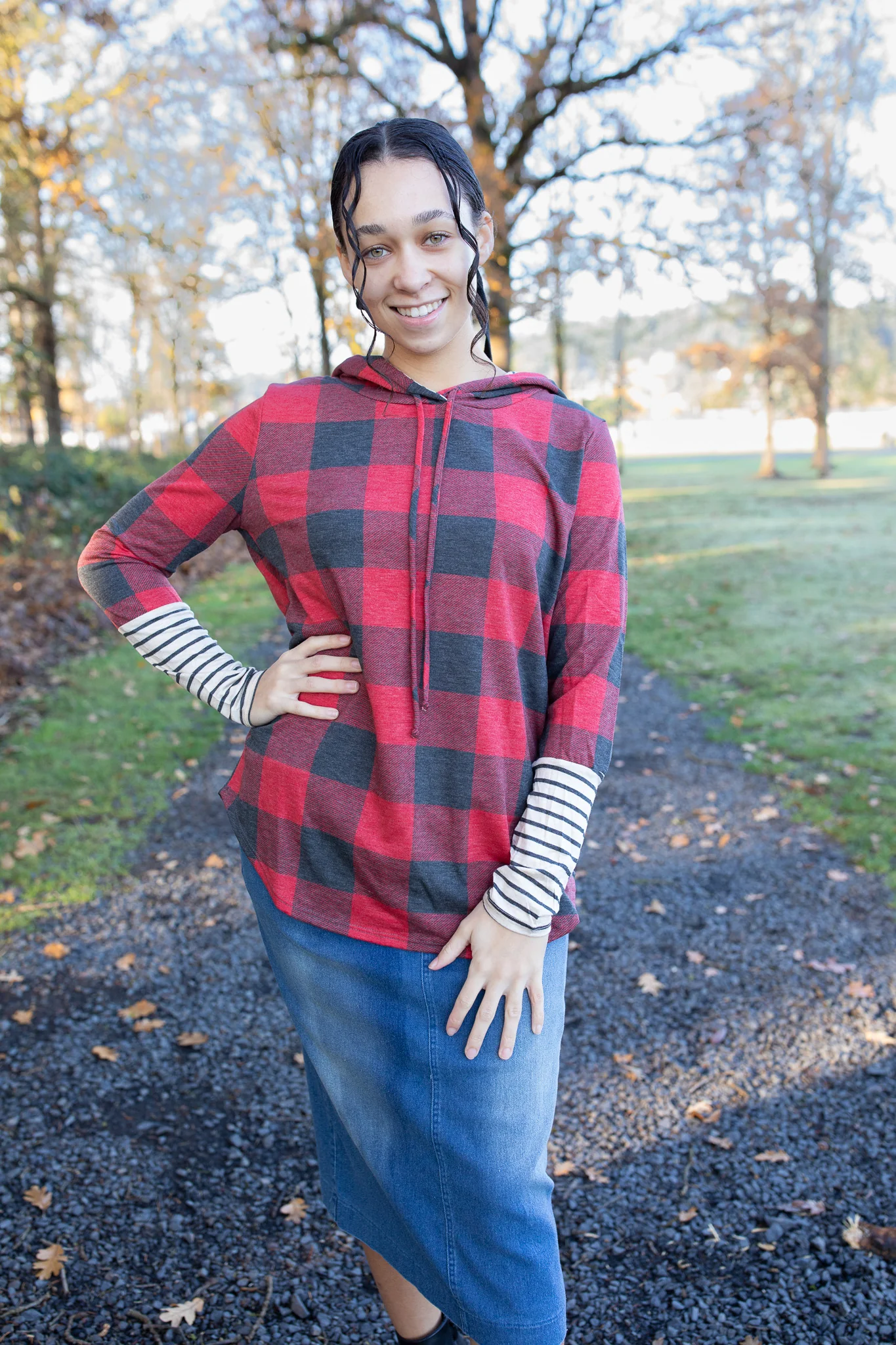 Buffalo Plaid Top - Image 2