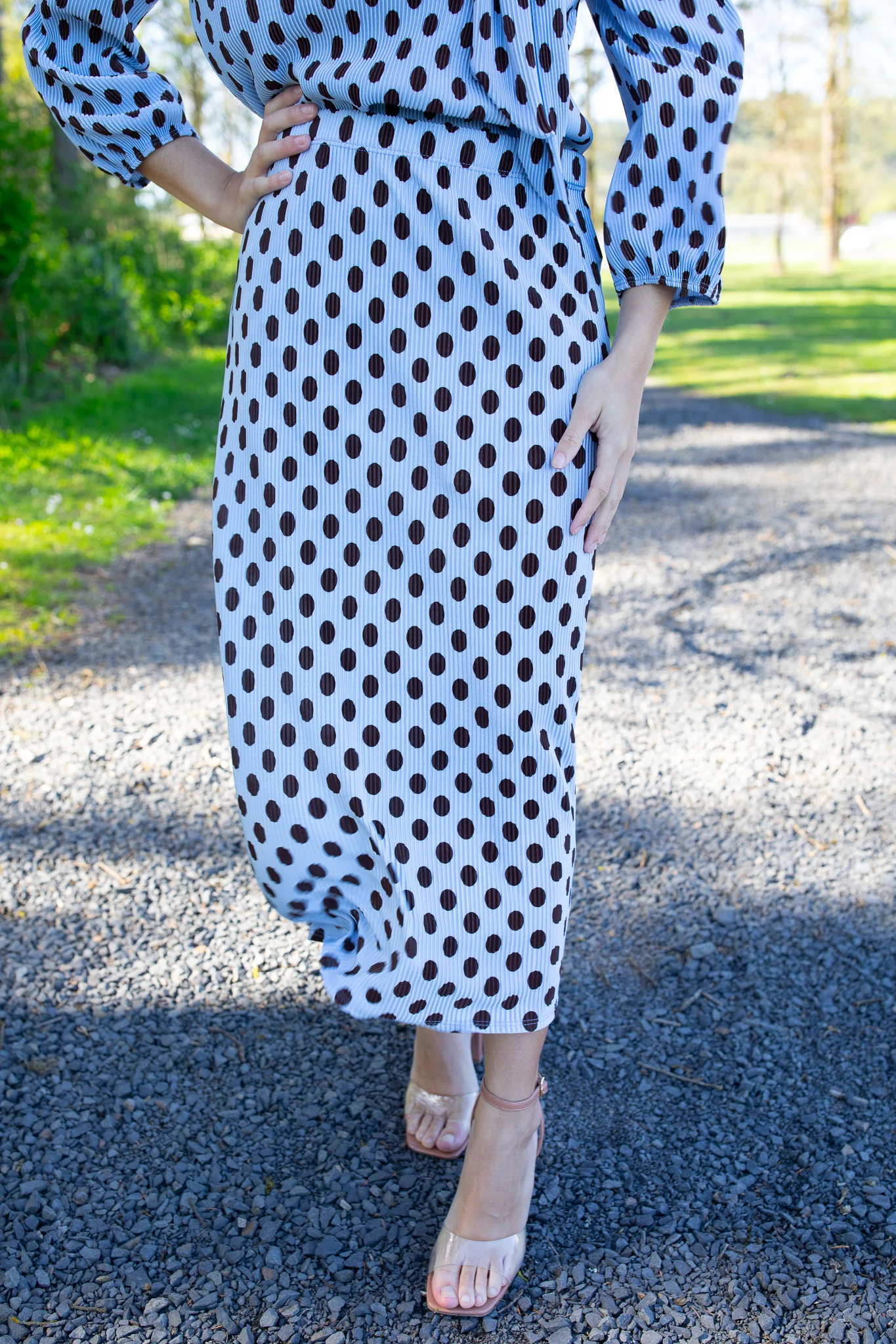 Chic In Polka Dot - Skirt - Image 2