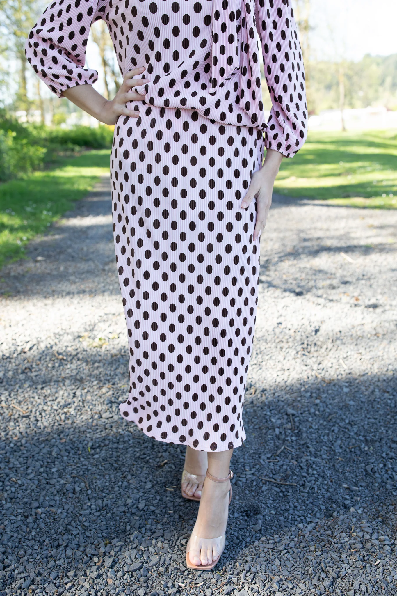 Chic In Polka Dot - Skirt - Image 3