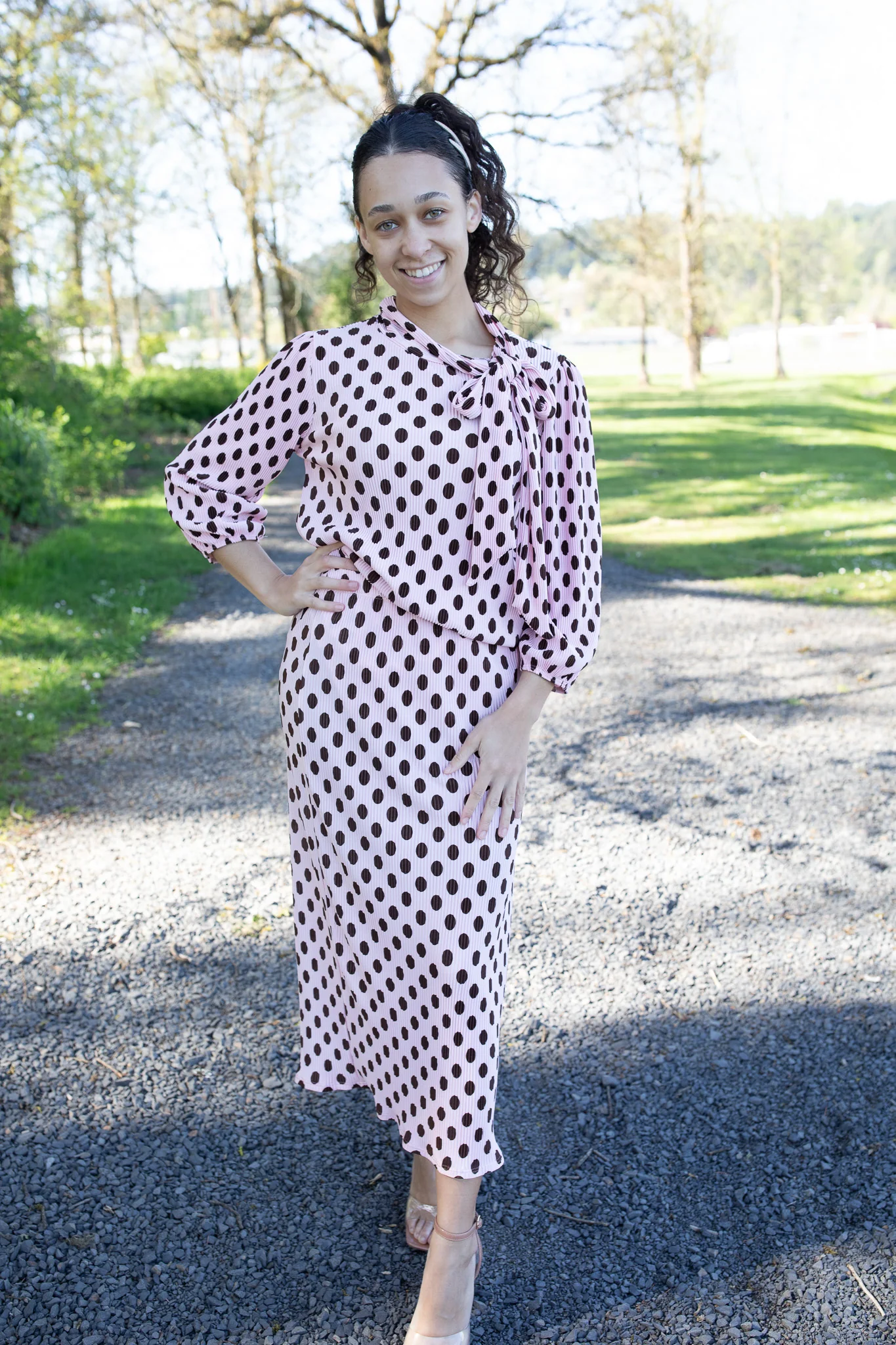 Chic In Polka Dot - Skirt - Image 5