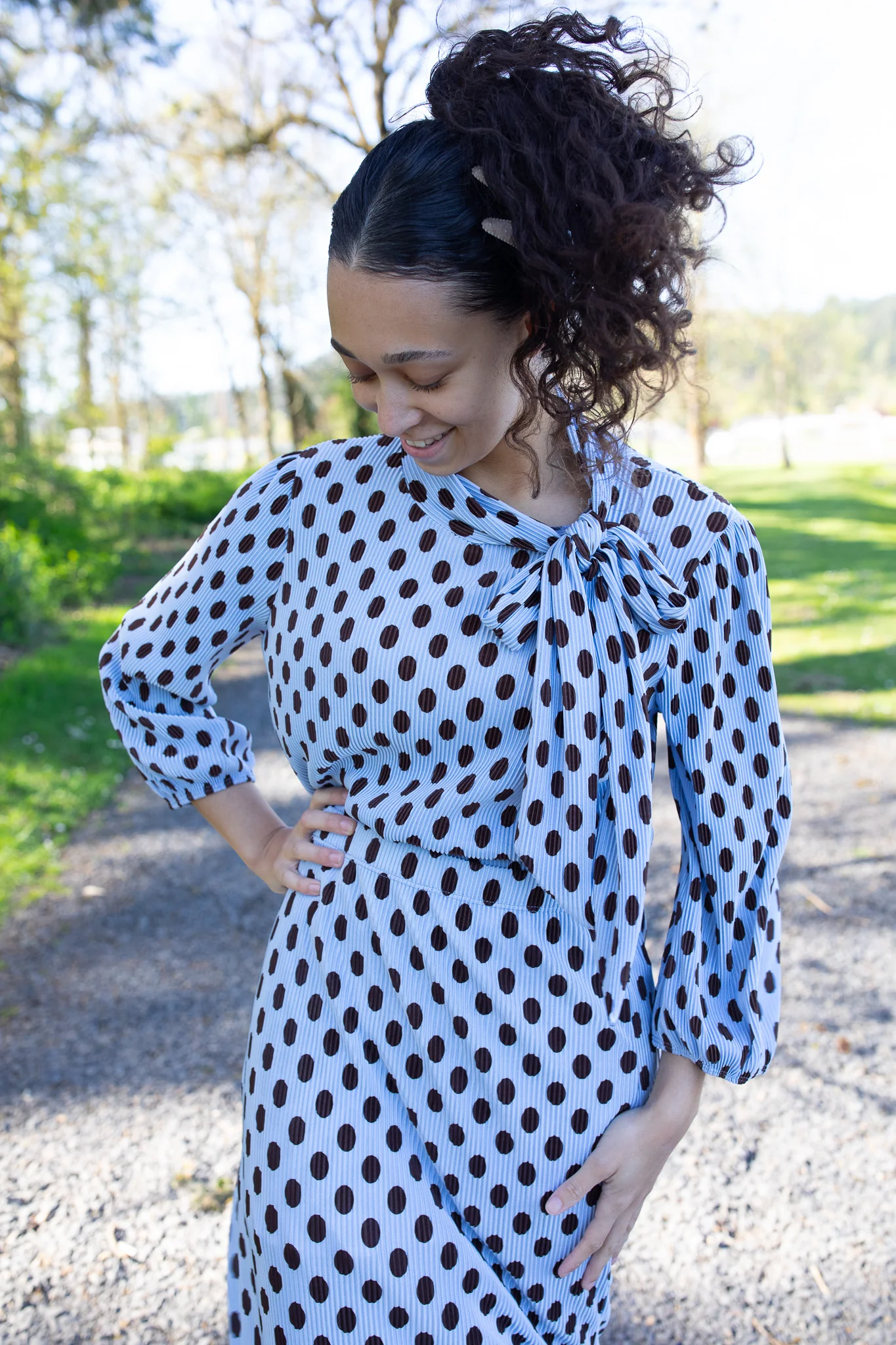Chic In Polka Dots - Top - Image 2