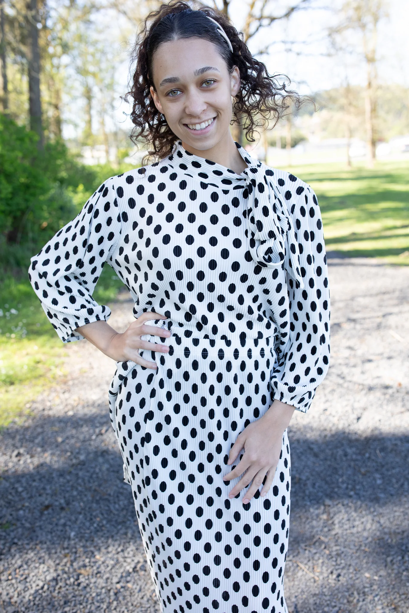 Chic In Polka Dots - Top - Image 3