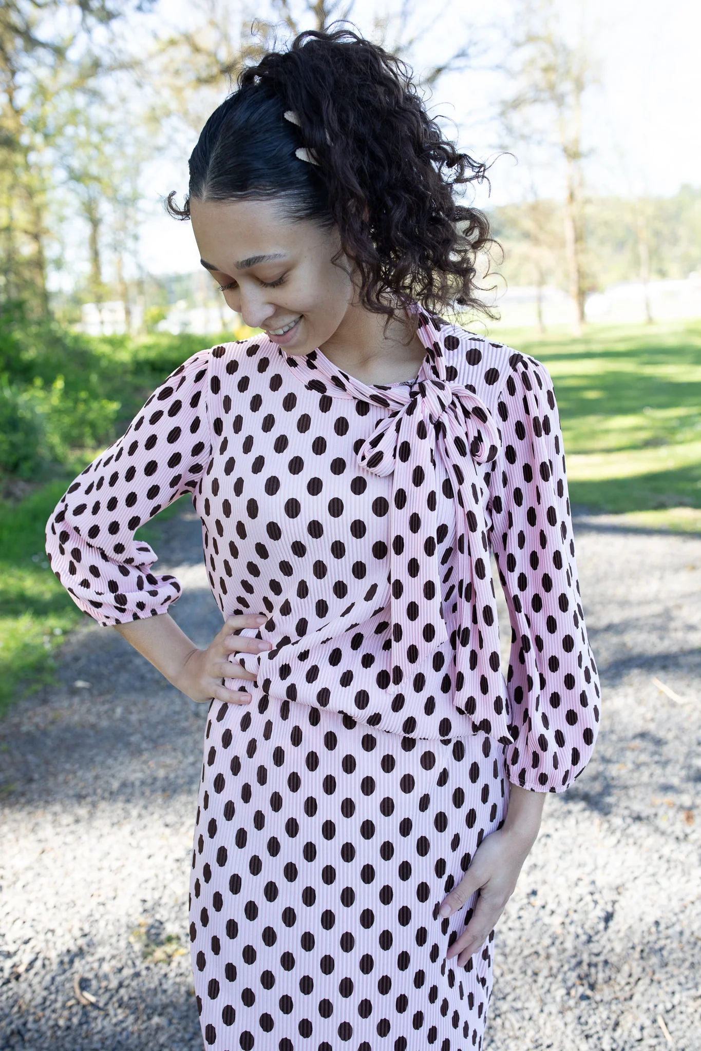Chic In Polka Dots - Top - Image 4