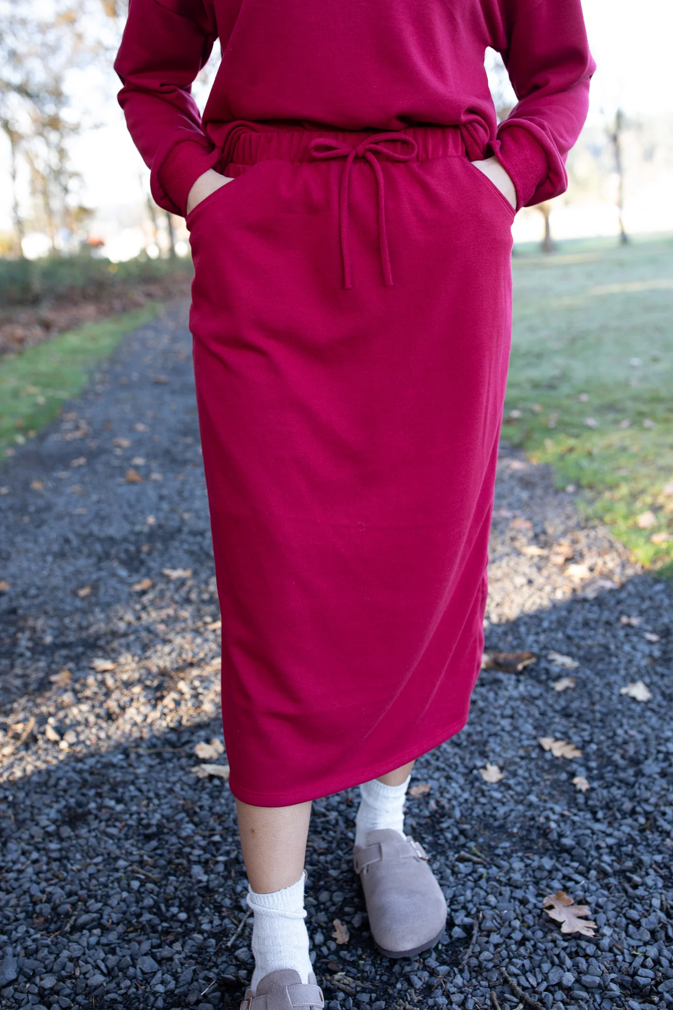 Comfy Moments - French Terry Skirt - NEW Colors - Image 3