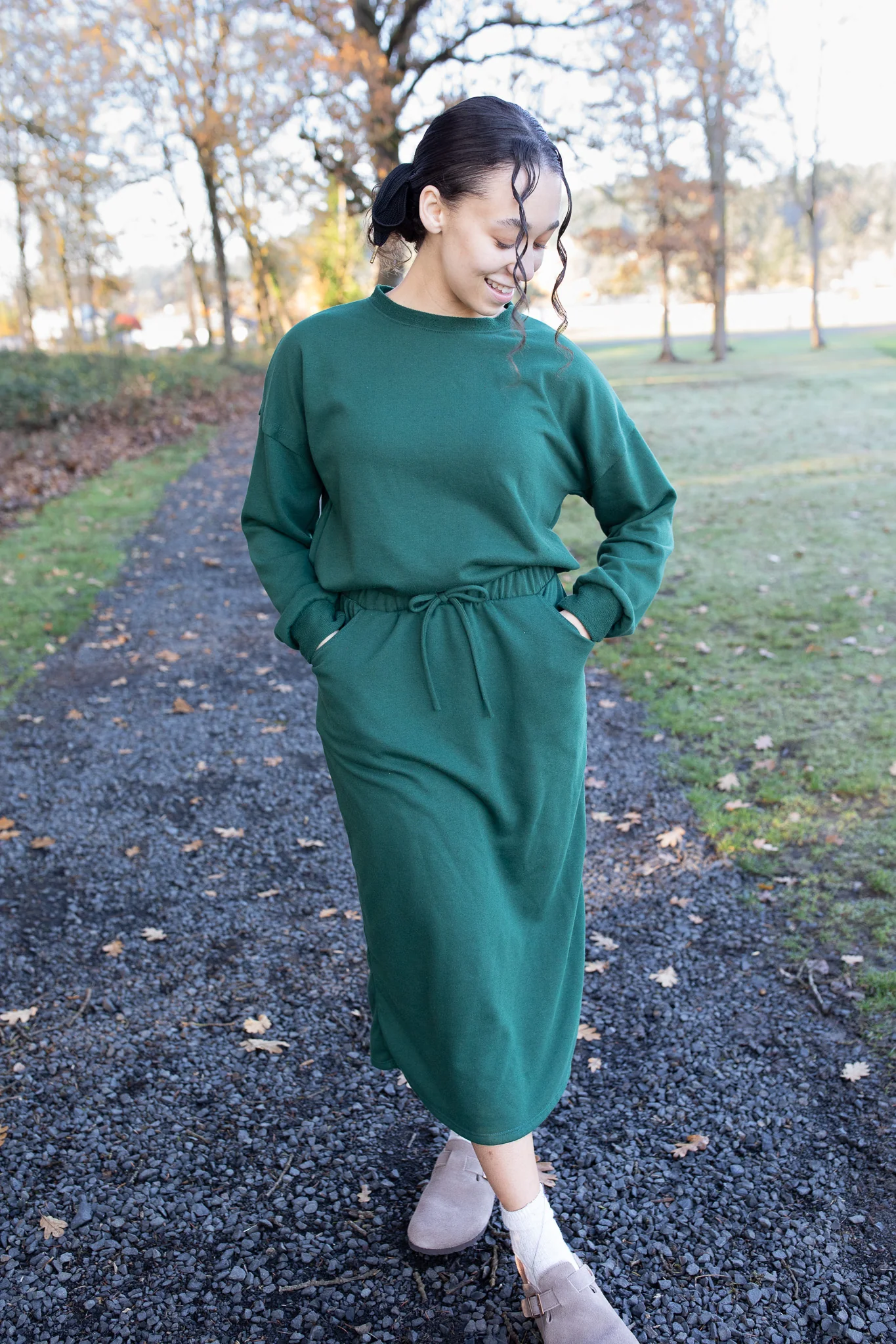 Comfy Moments - French Terry Skirt - NEW Colors - Image 8