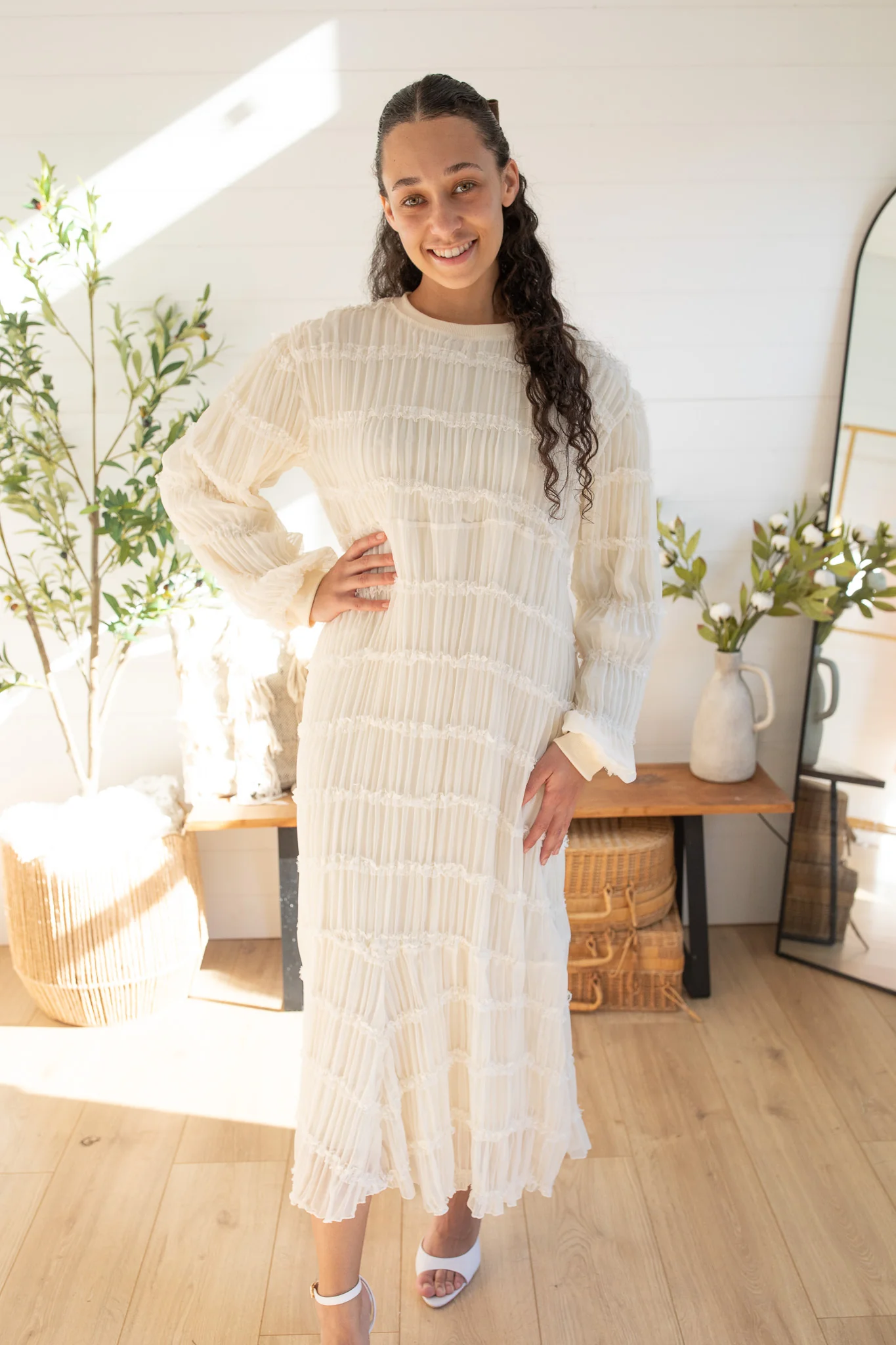 Cream Couture Dress