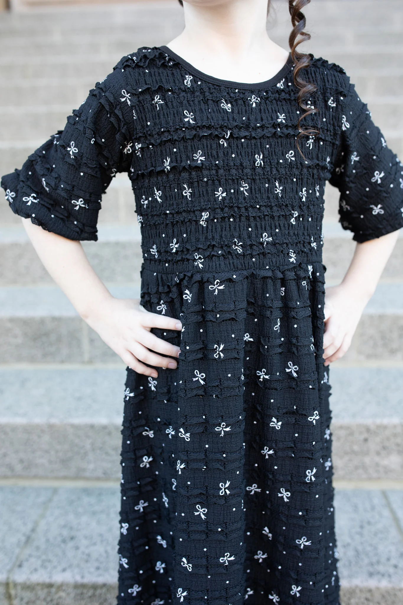 Darling Bows Lace Dress - Girls - Image 4