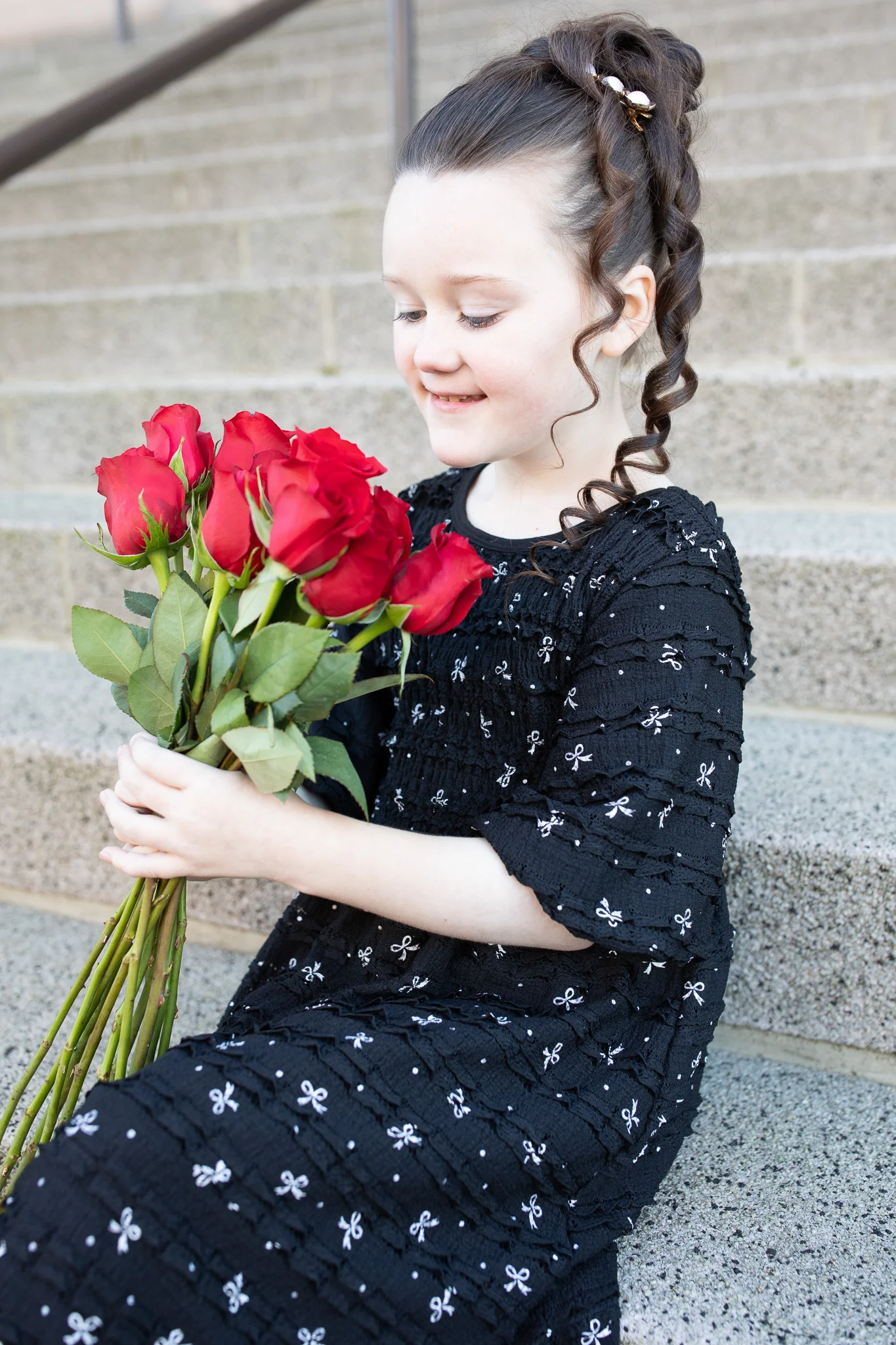 Darling Bows Lace Dress - Girls - Image 5