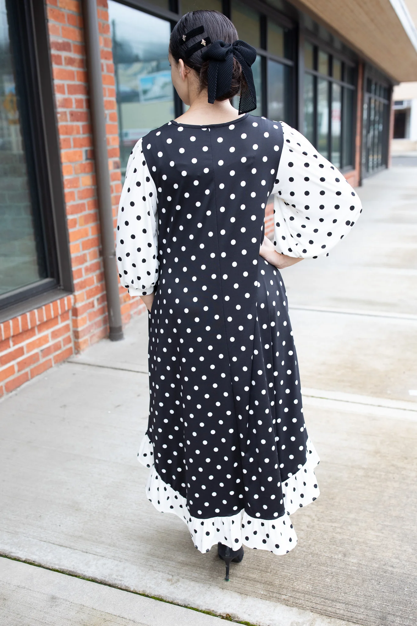 Dotty Darling Dress - Image 4