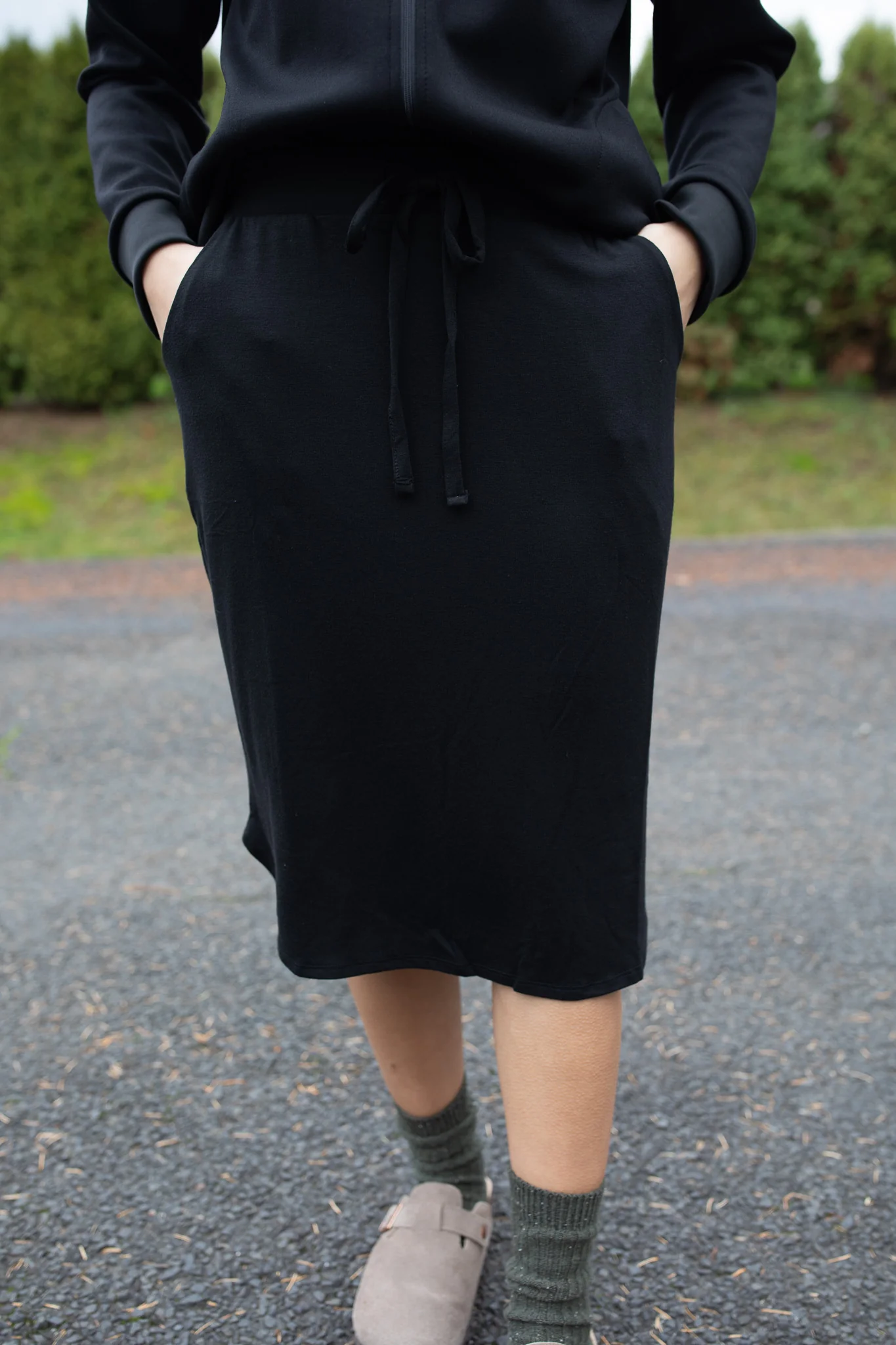 Drawstring Lounge Skirt - Image 4