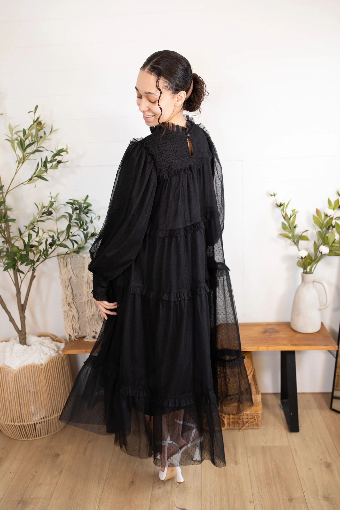 Everleigh Dress - Black - Image 2