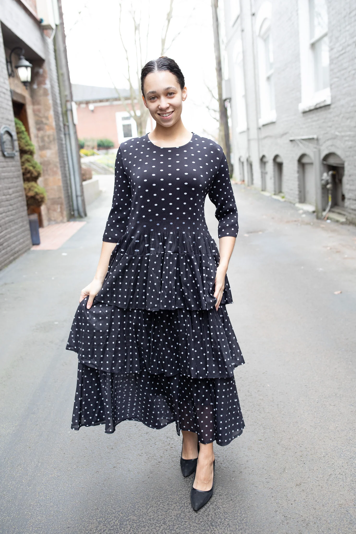 Graceful Layers - Polka Dot