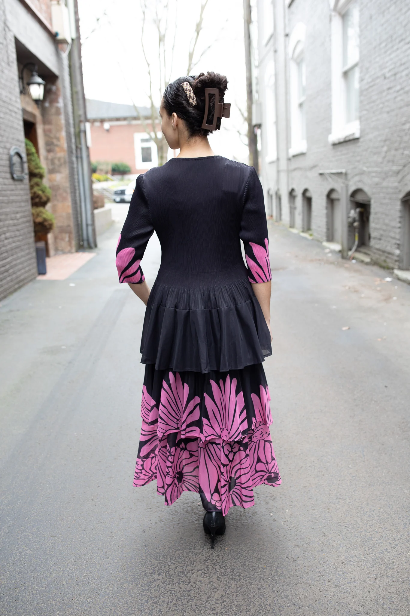 Graceful Layers - Pink Floral - Image 4