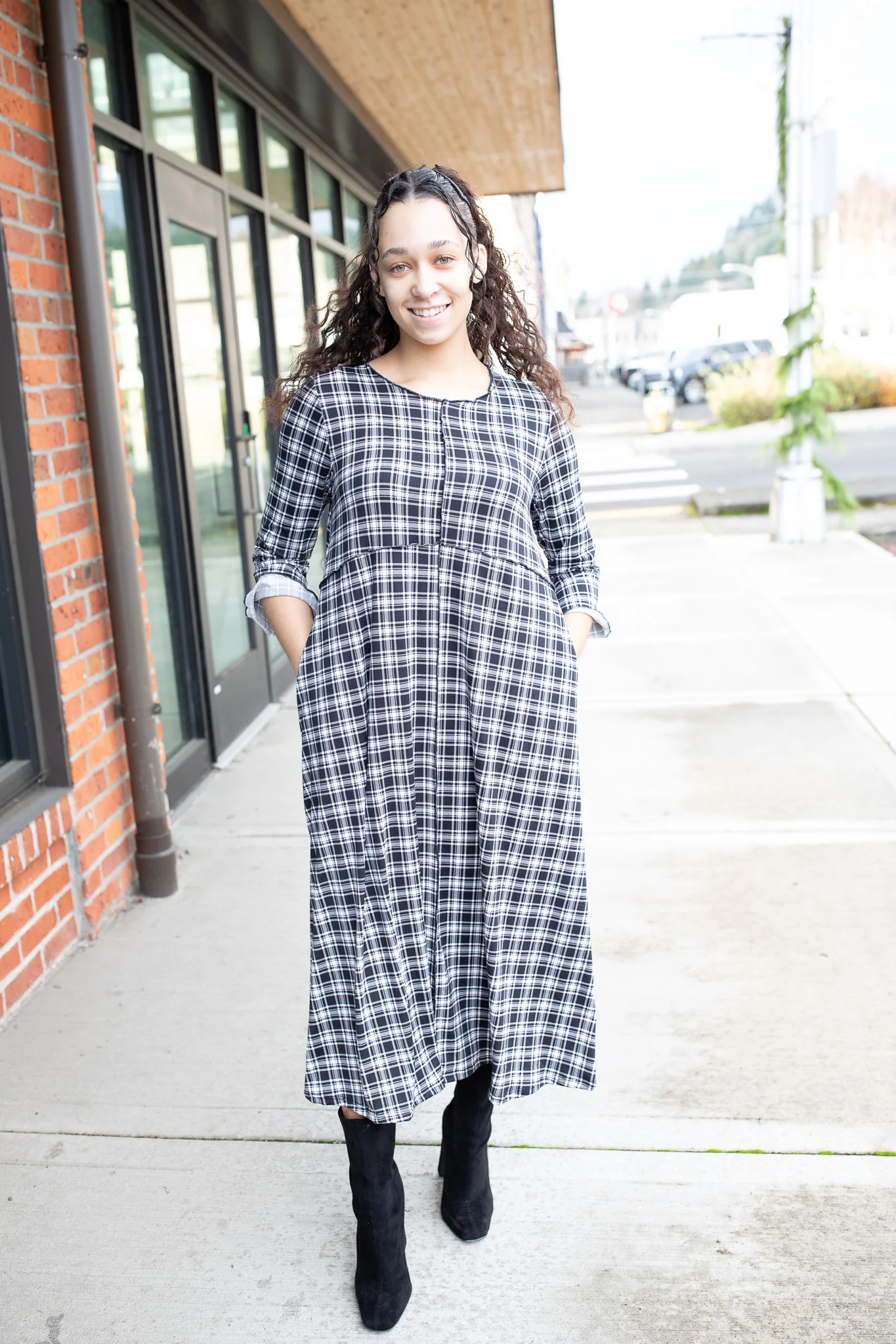 Highland Plaid Dress