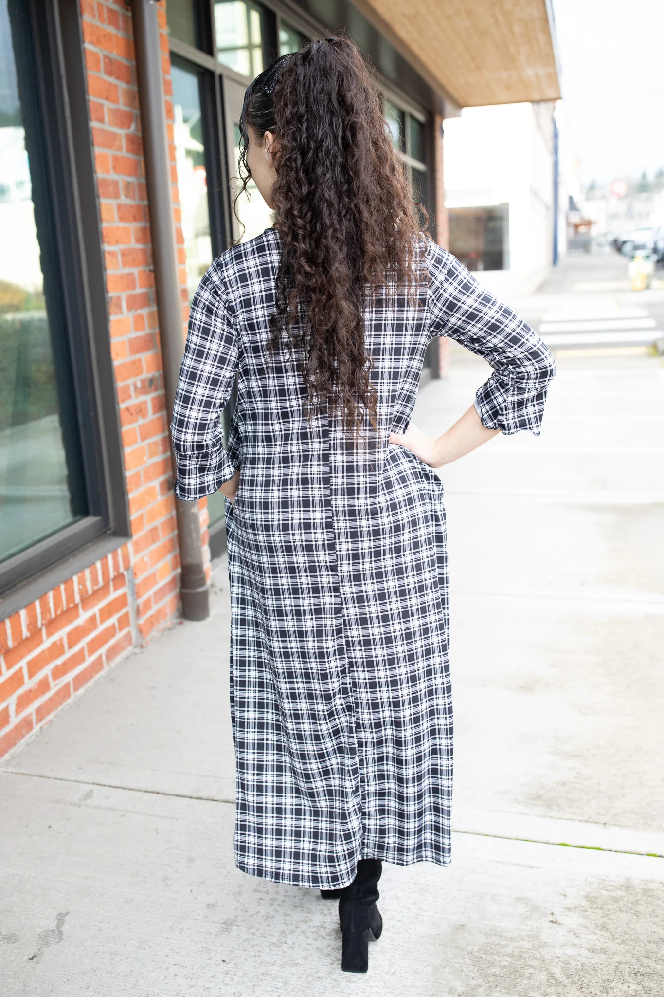 Highland Plaid Dress - Image 3