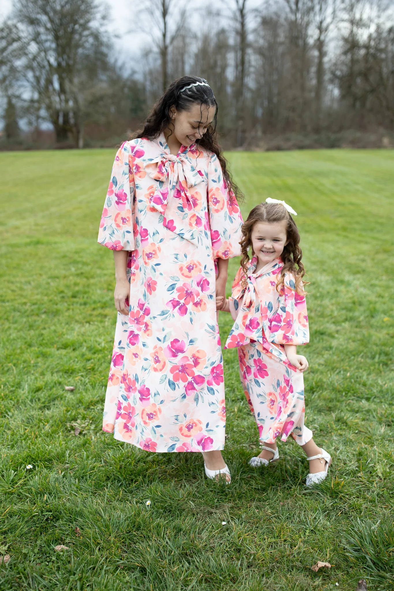 Kensington Dress- Bright Floral - Image 2