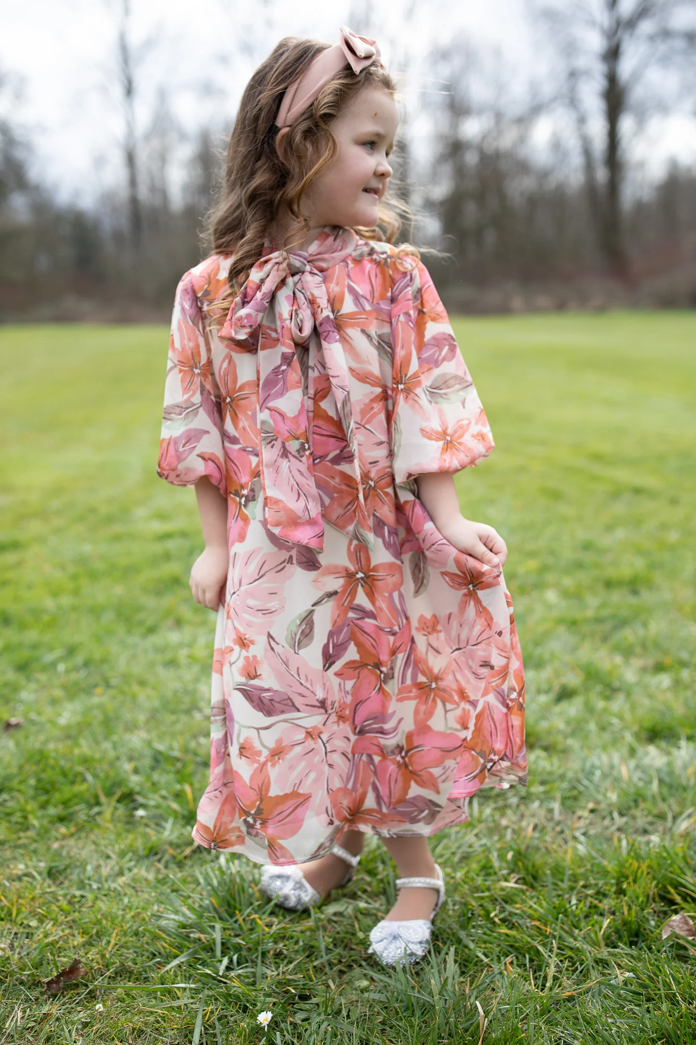 Kensington Dress - Girl's Vintage Spring