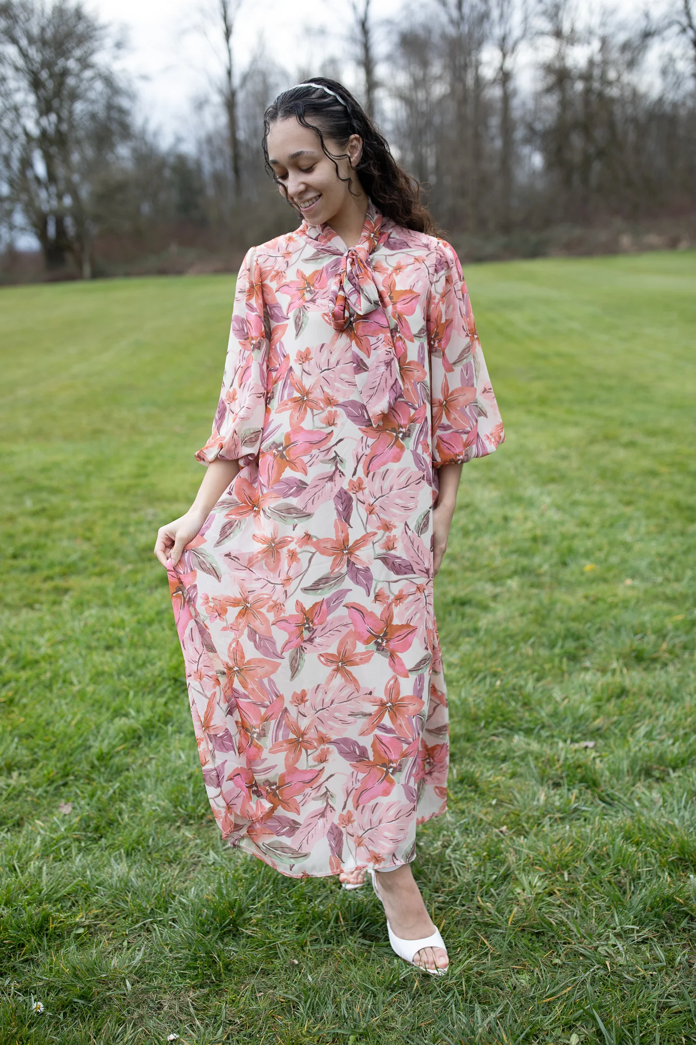 Kensington Dress- Vintage Spring - Image 4