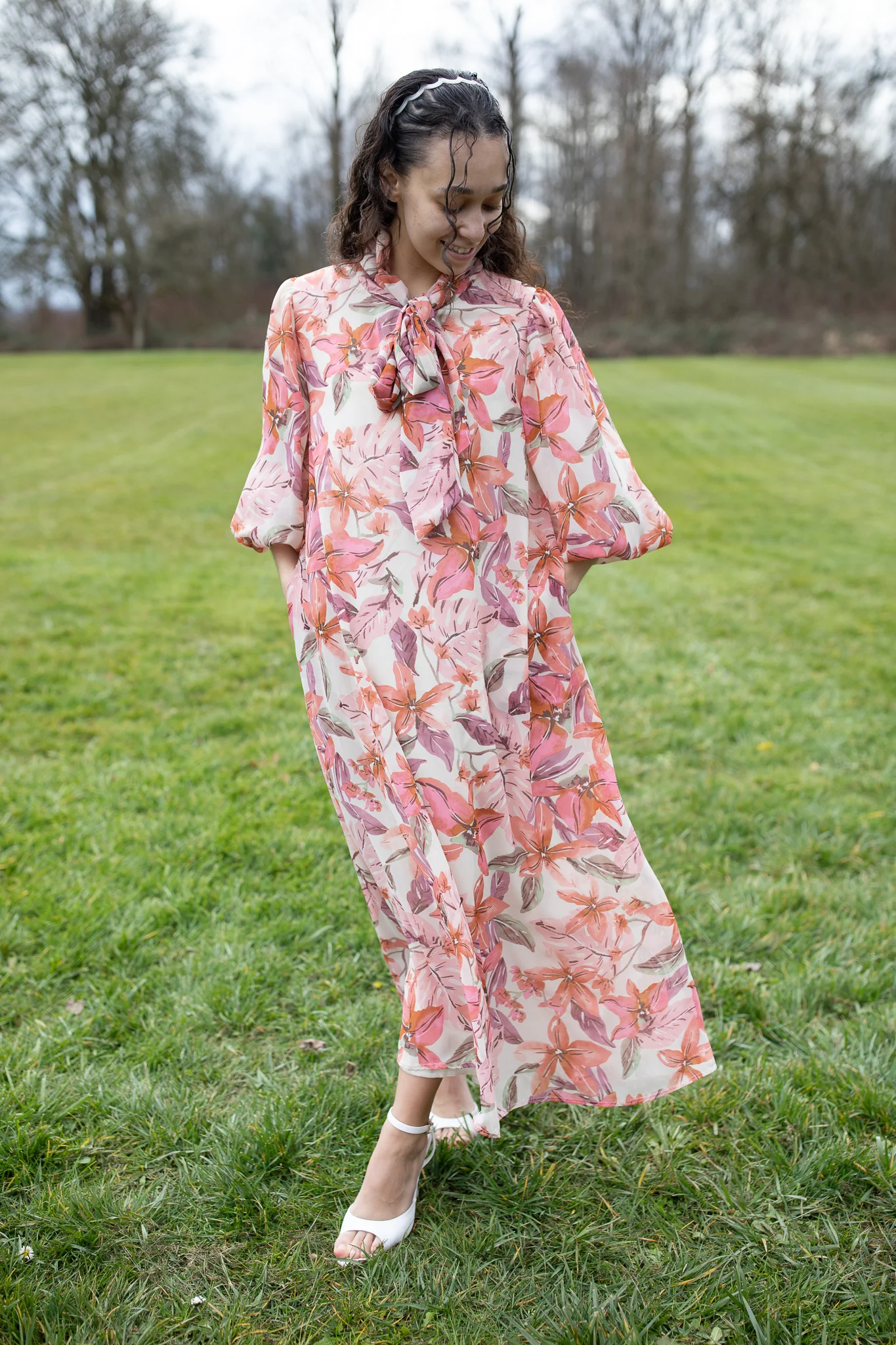 Kensington Dress- Vintage Spring - Image 5