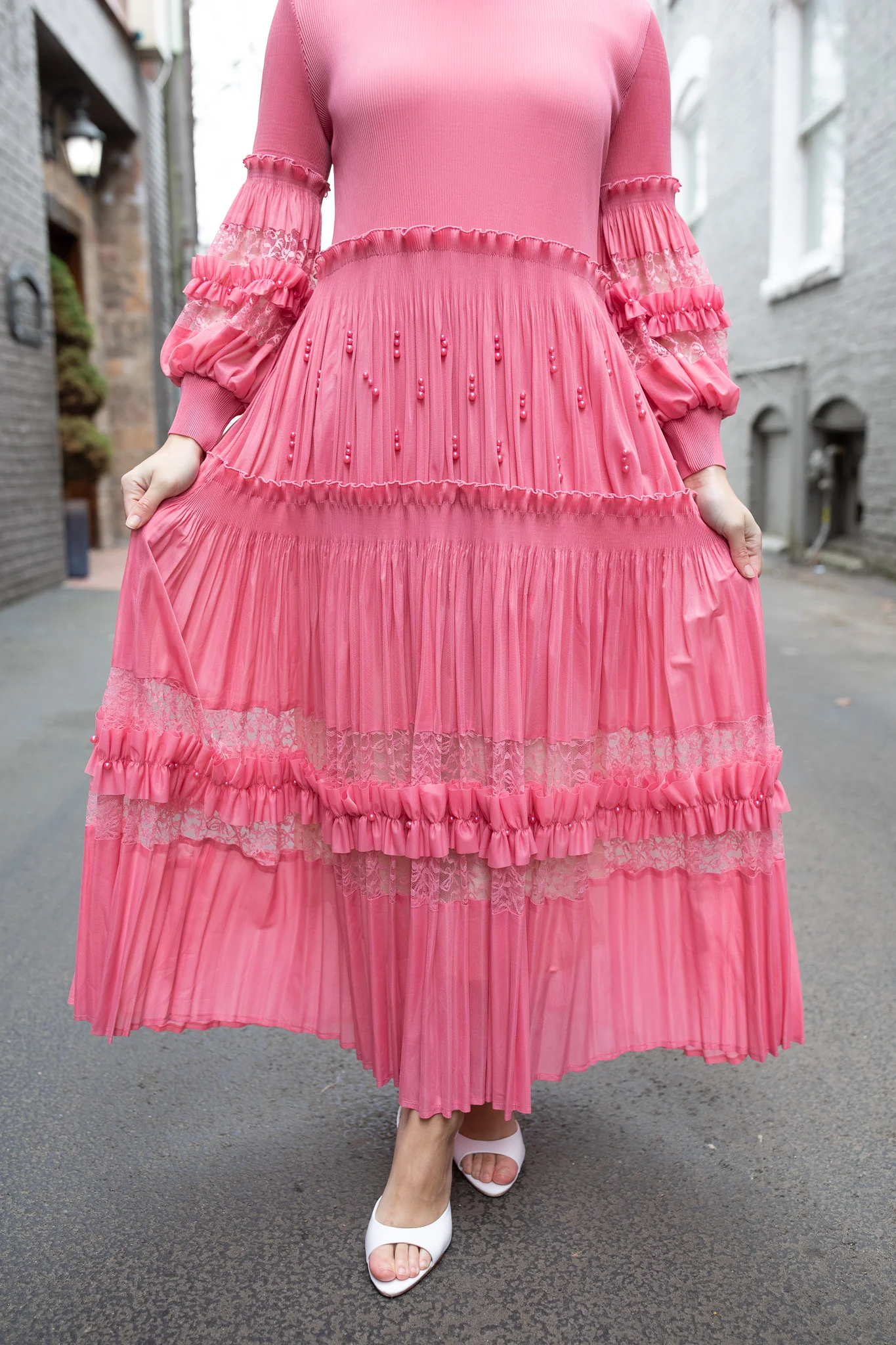 Lace & Beads Dress - Image 10