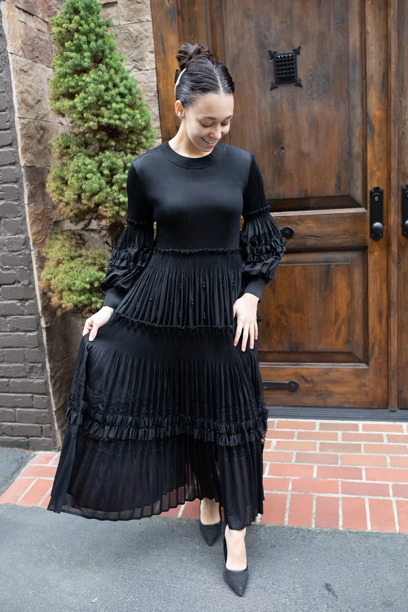 Lace & Beads Dress - Image 4