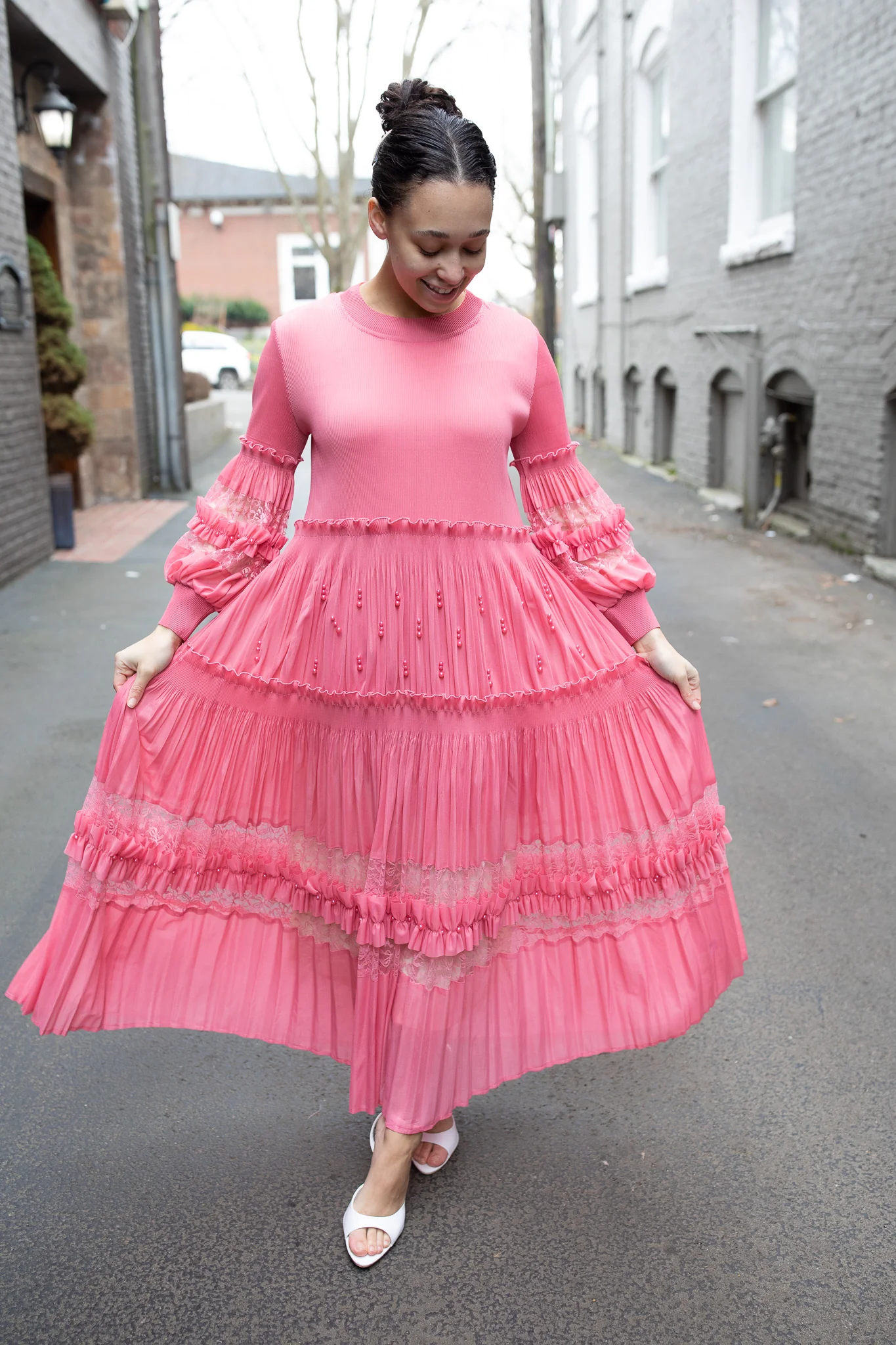 Lace & Beads Dress - Image 7