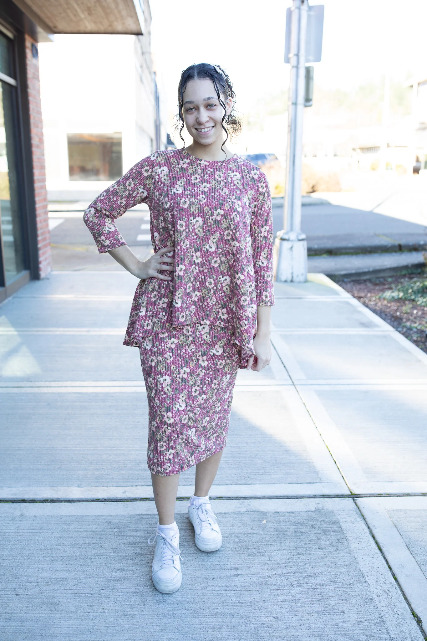 Lyla Top - Spring Floral