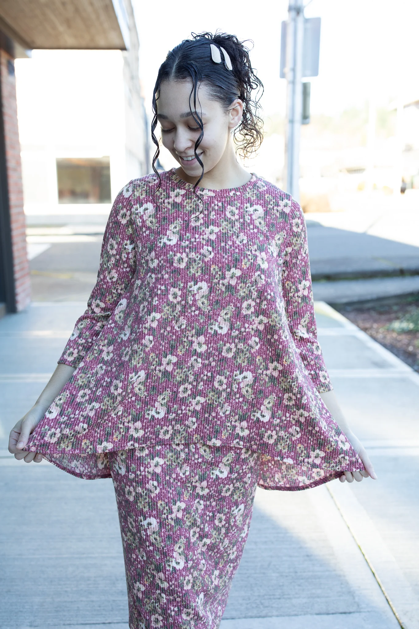 Lyla Top - Spring Floral - Image 2