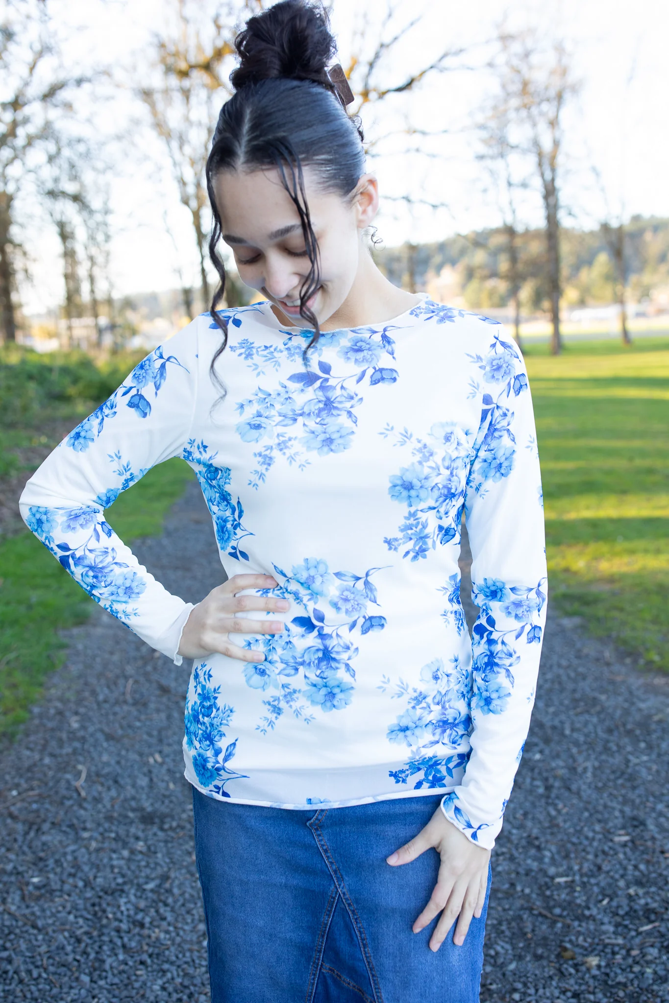 Mesh Layering Top - Image 2