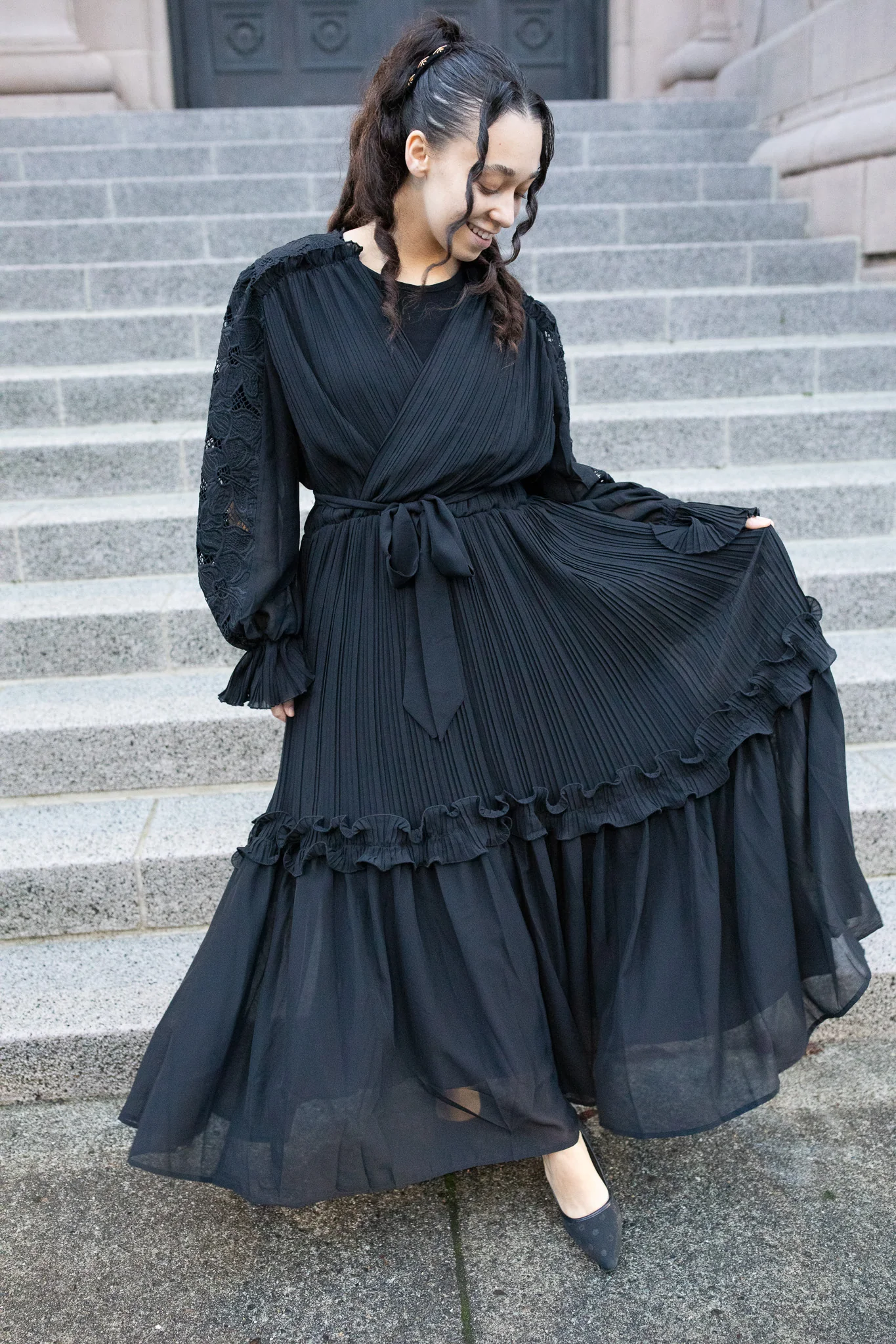 Midnight Poetry Dress