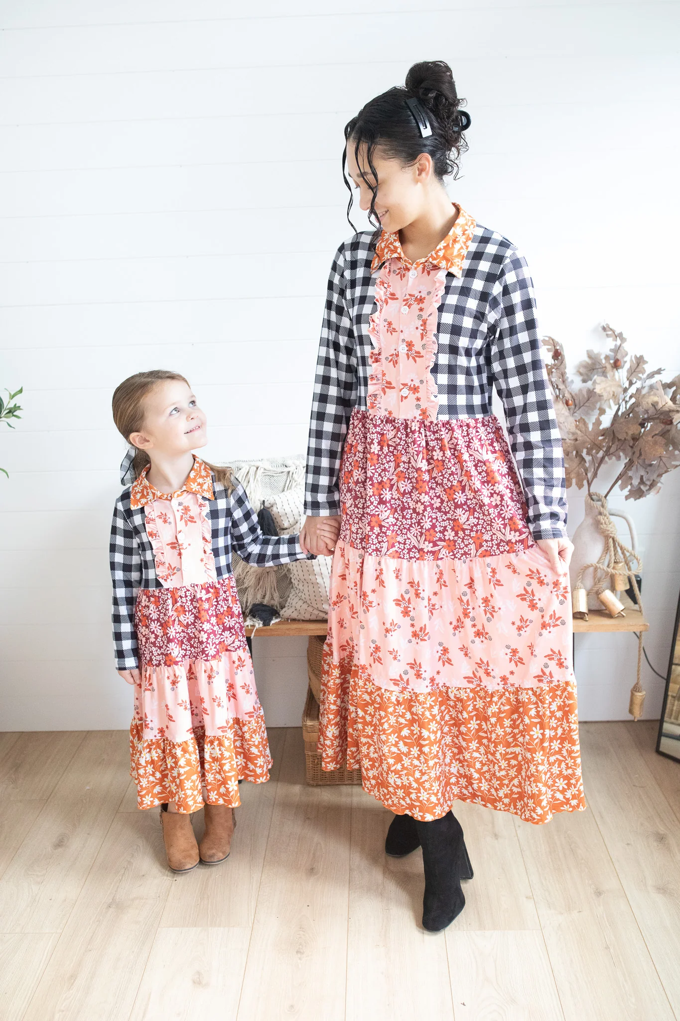 Mixed Print Kali Dress - Image 2
