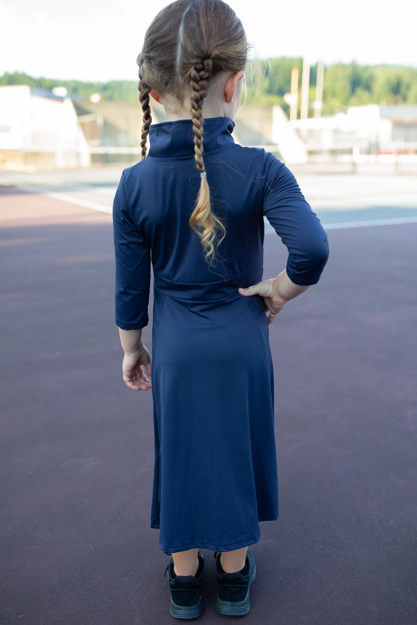 Navy Athletic Dress - Girl's - Image 7