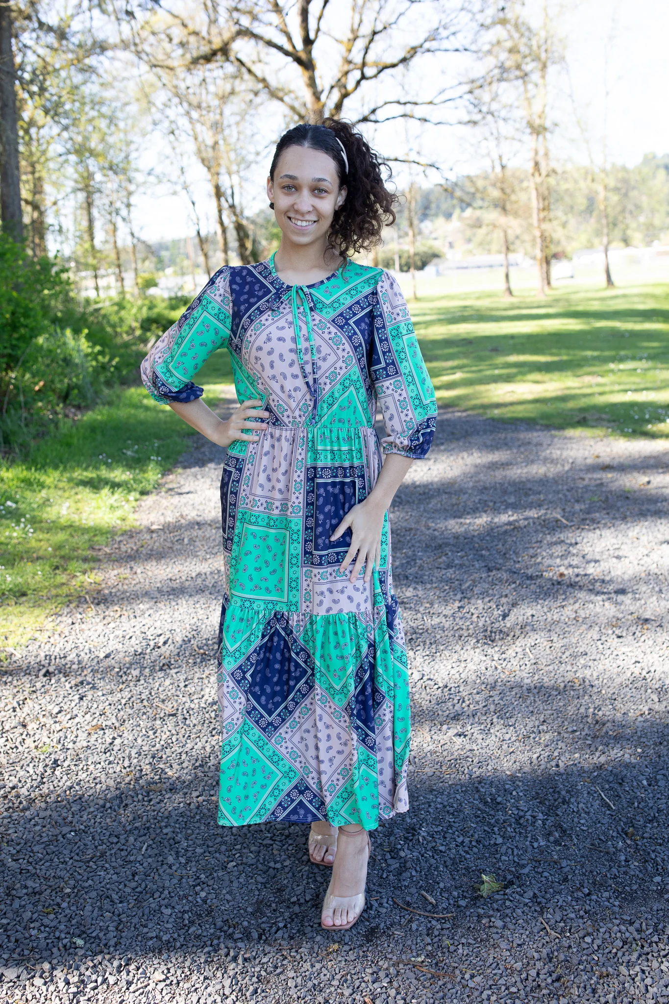 Summer Patchwork Dress