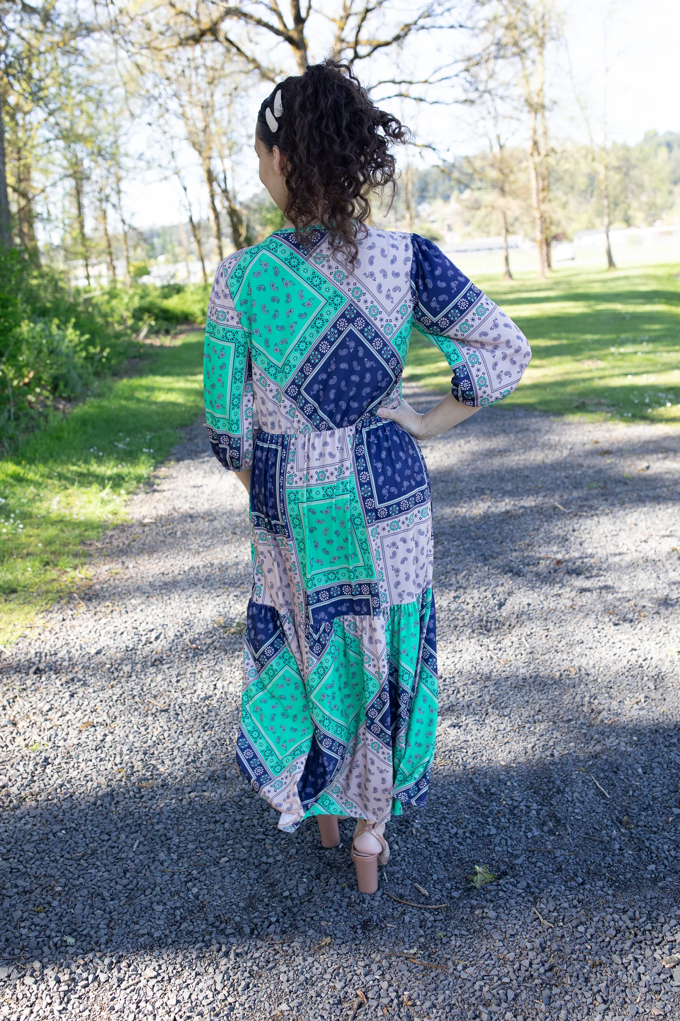 Summer Patchwork Dress - Image 2
