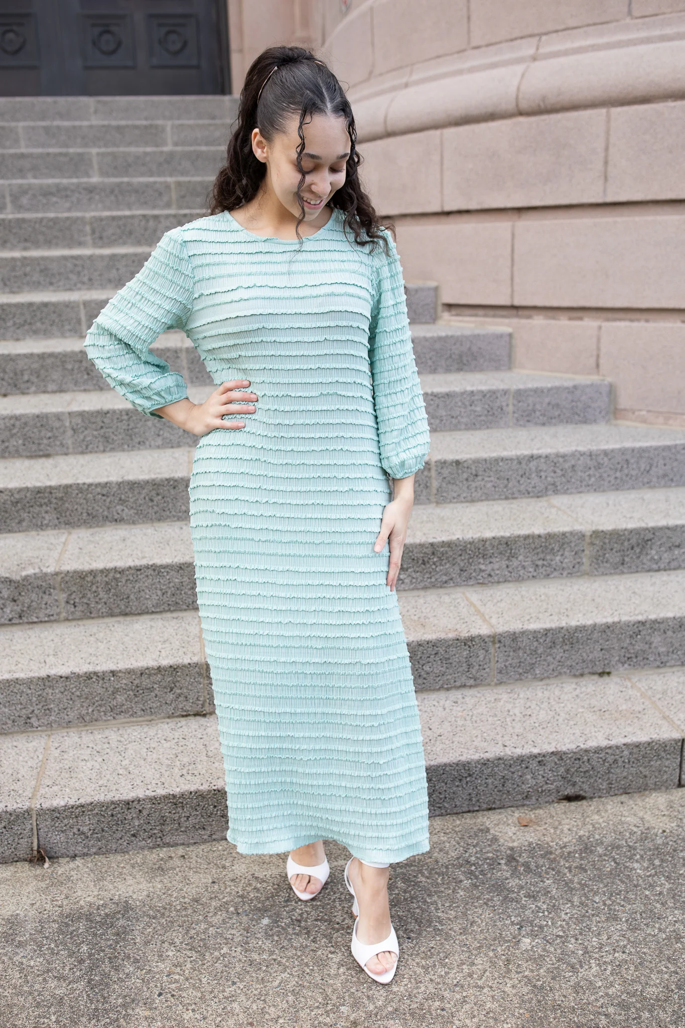 Ruffles In Spring Dress - Image 2
