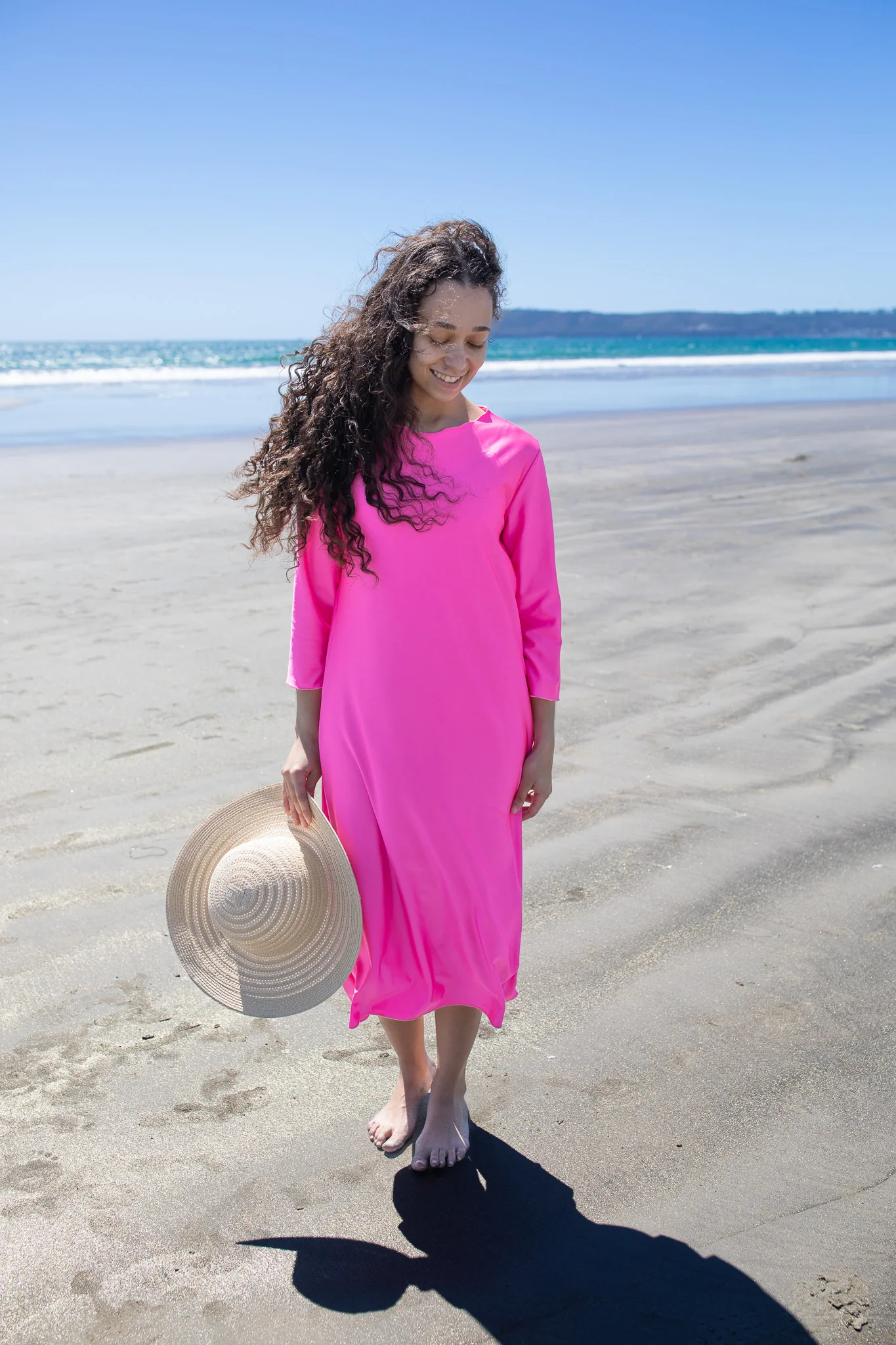 Solid Swim Dress