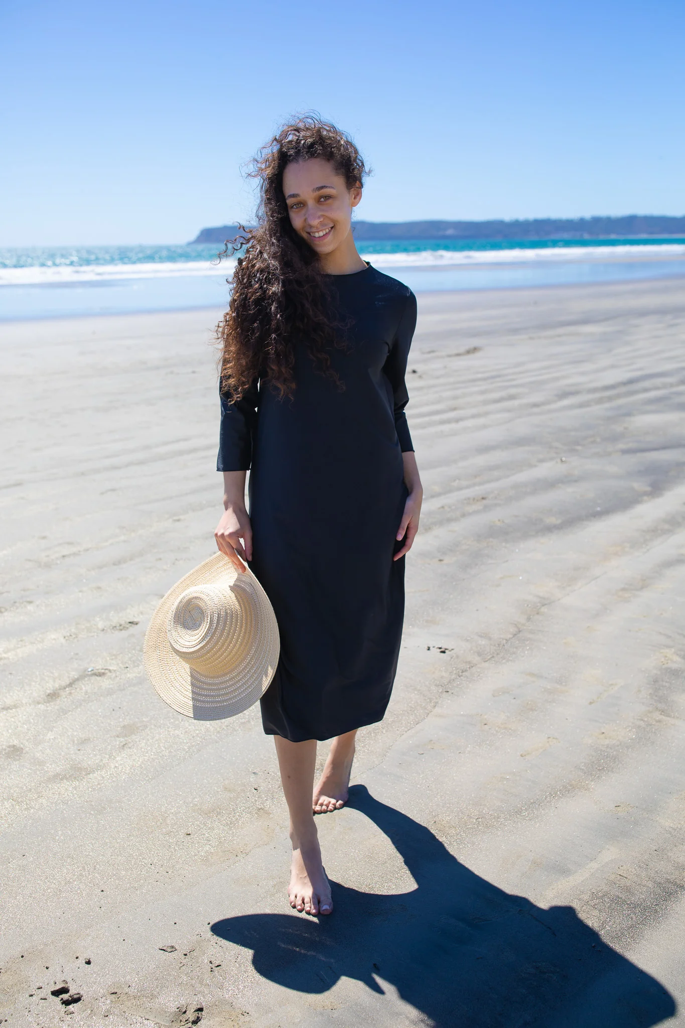 Solid Swim Dress - Image 6