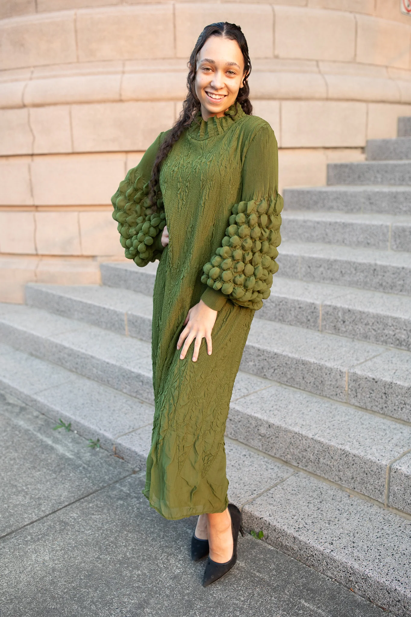 She Walks With Dignity - Olive - Image 5