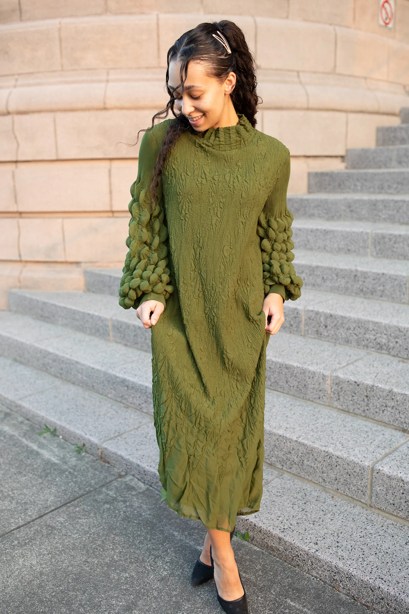 She Walks With Dignity - Olive - Image 6