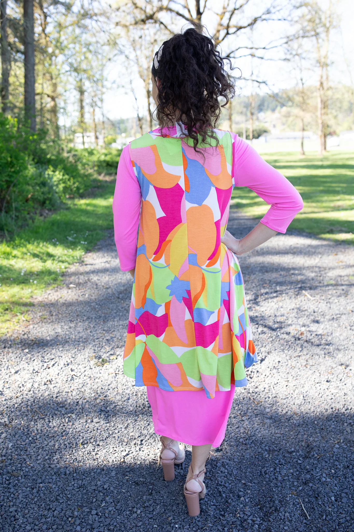 Sleevless Tunic - Abstract - Image 3