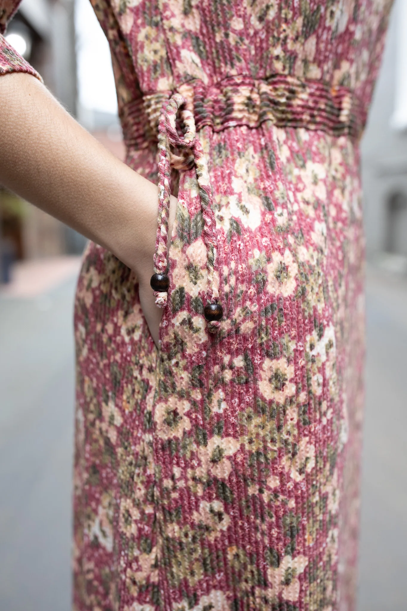 Spring Floral Lounge Dress - Image 3